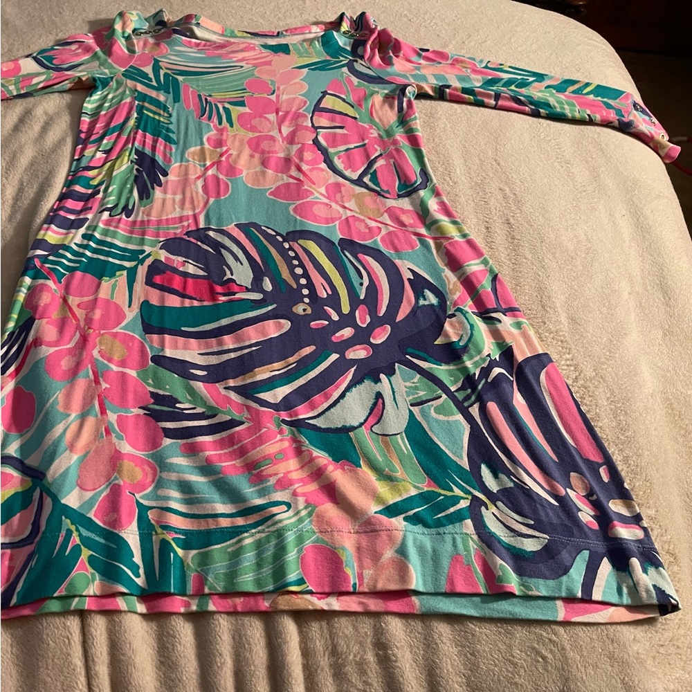 Lilly Pulitzer 3/4 Sleeve beautiful summer dress